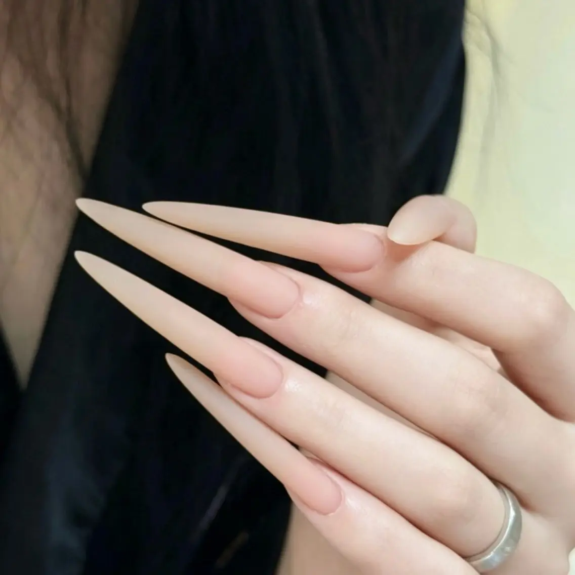 【2XL💅🏻超ロング♡】10本チップ長さだし×ワンカラー ✦¥11,980 → ¥9,980の写真