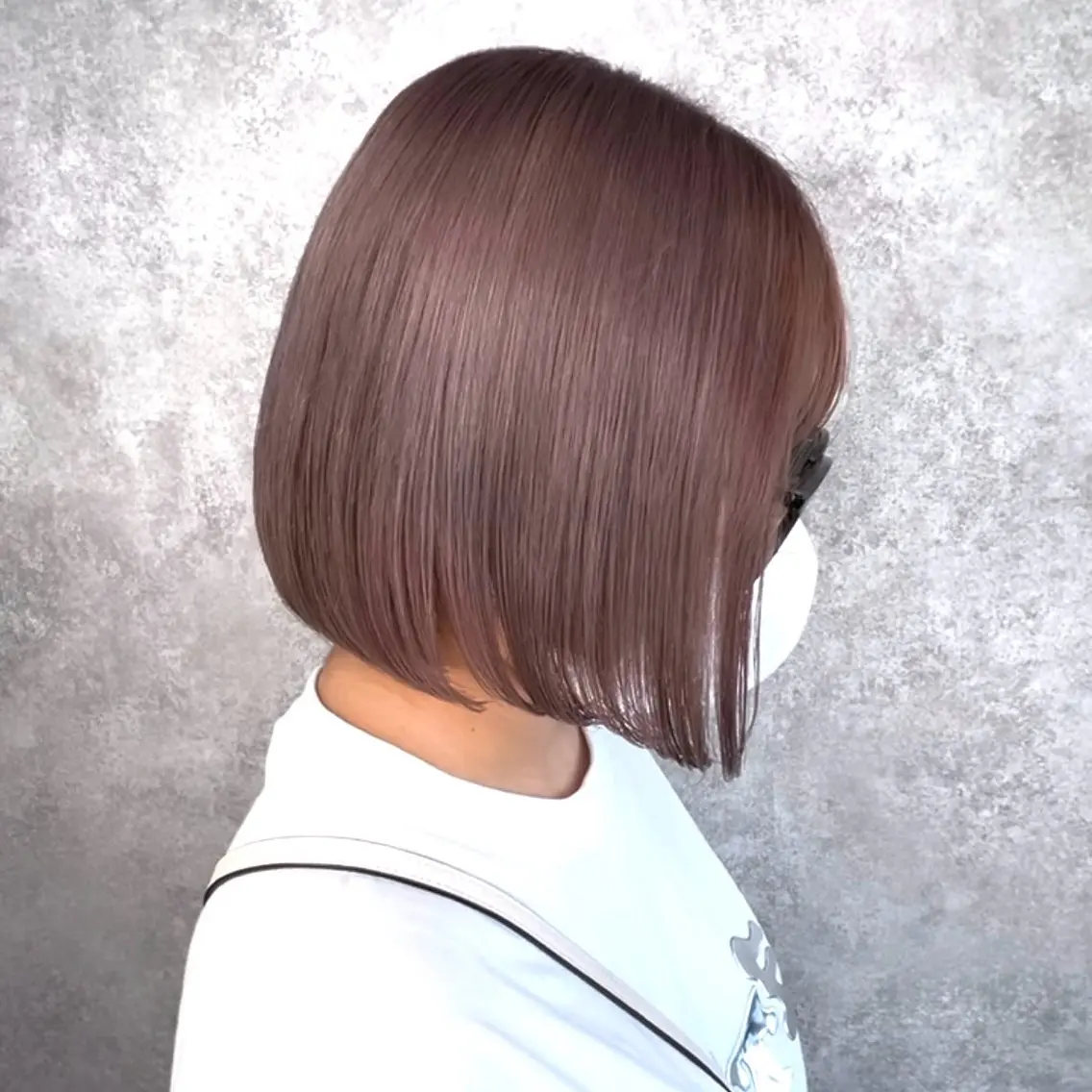 ショート カラー ヘアカラー トリートメント ryuto/ブリーチ /髪質改善カラーのヘアスタイル