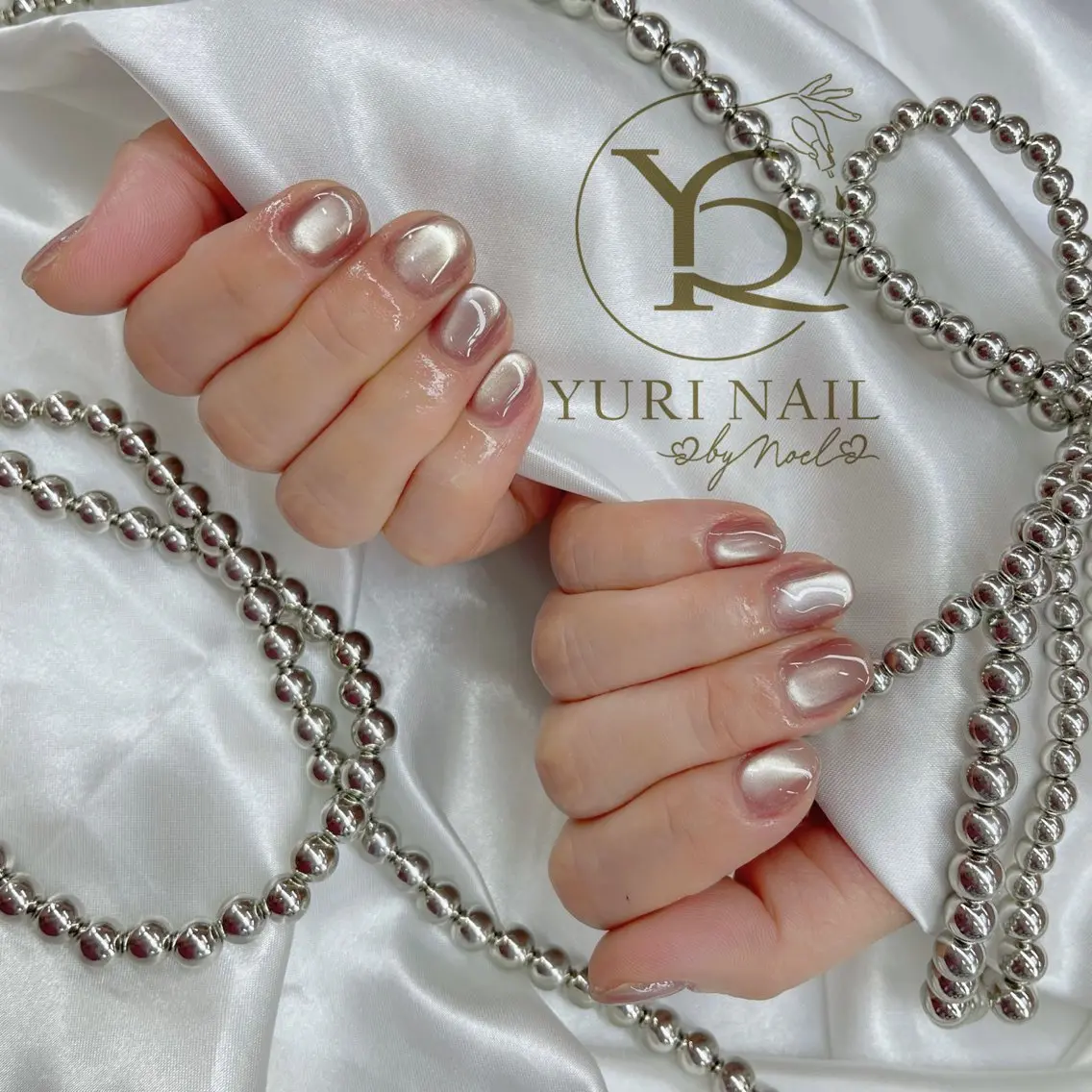 ネイル チークネイル フットネイル フレンチネイル グラデーション キラキラネイル ハンドネイル フットネイル ハンドケア YURI Nail Funabashiのネイルデザイン