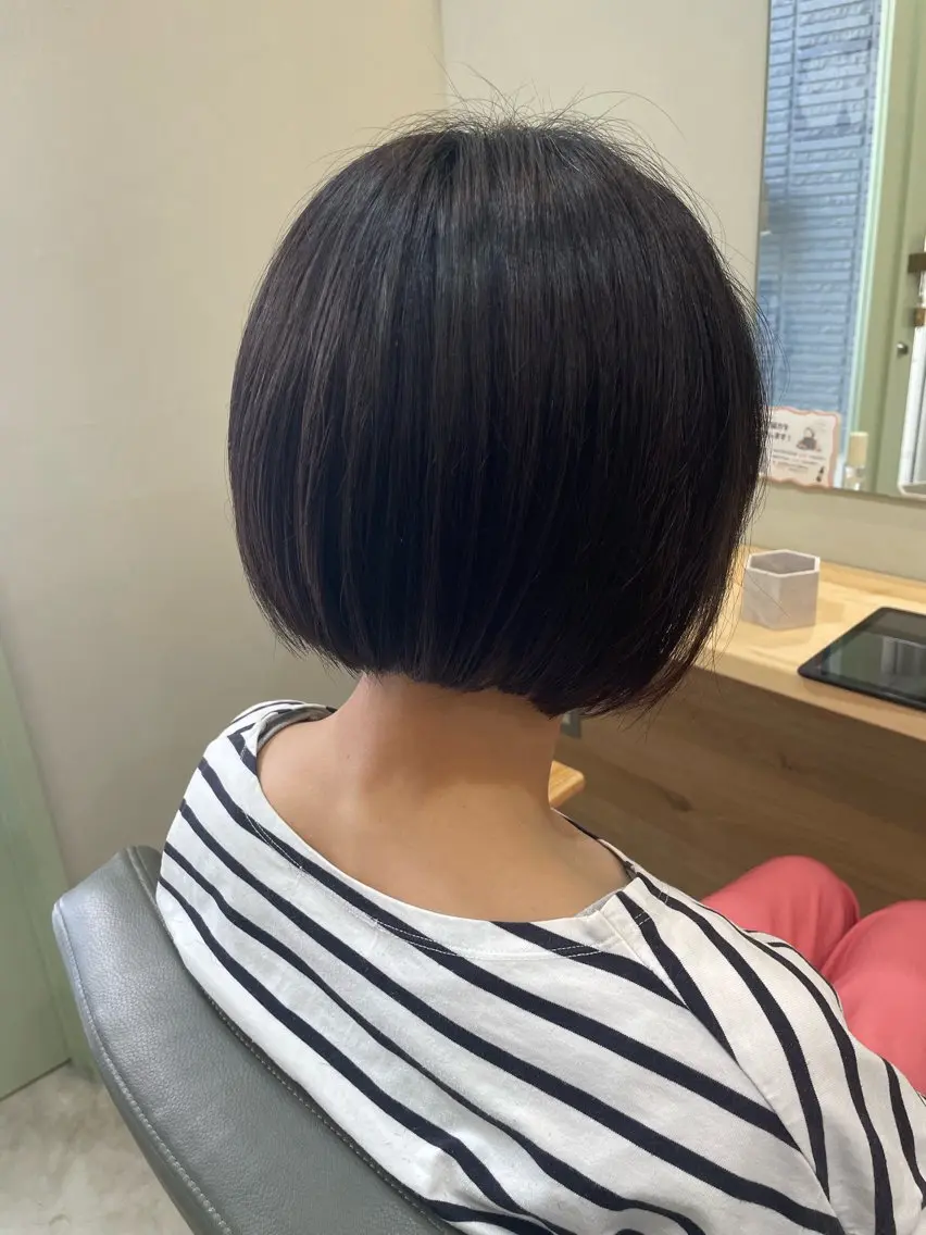 ミディアム ボブ カット 望月彩斗 /縮毛矯正✨のヘアスタイル