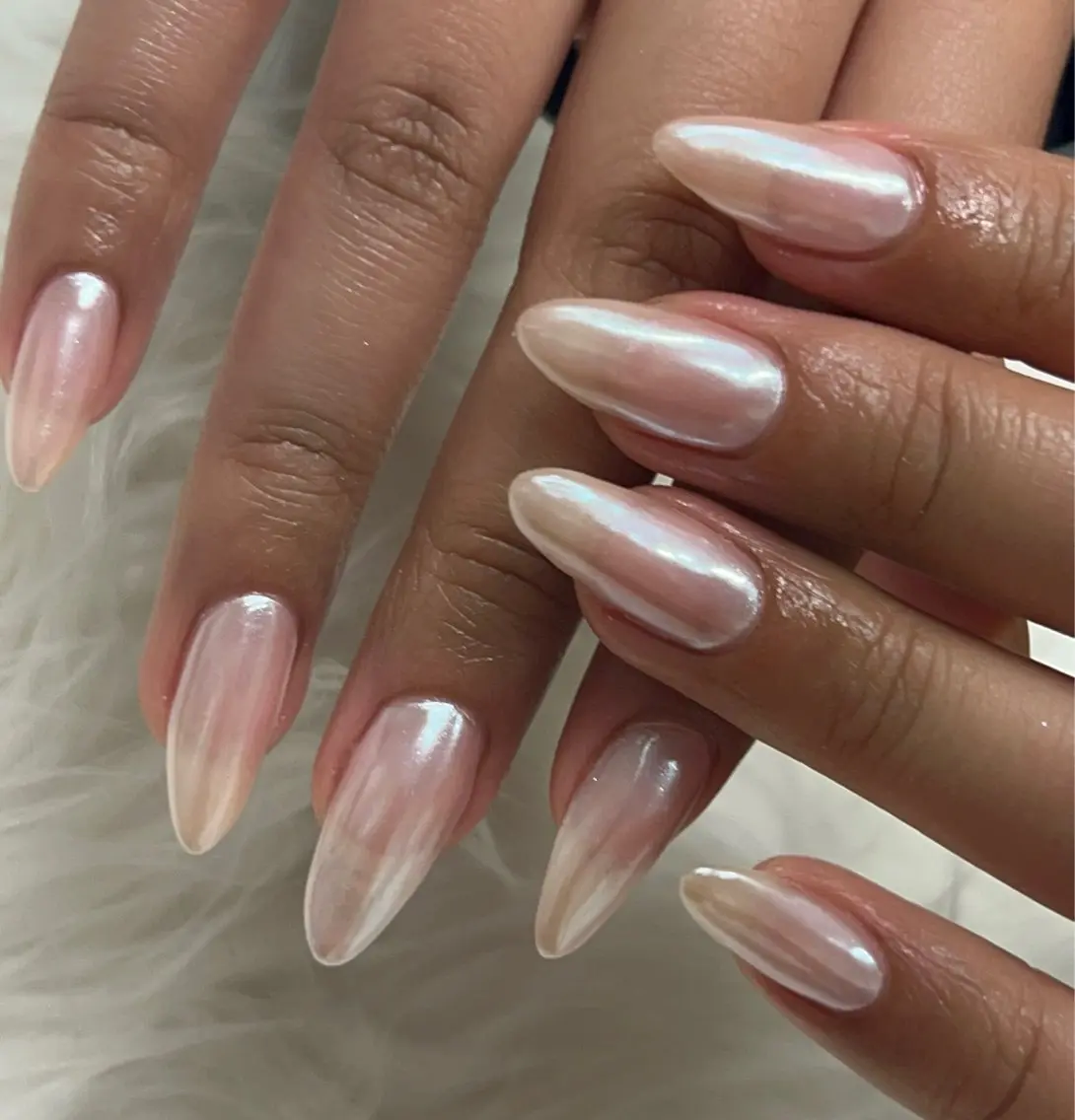 ネイル ミラーネイル ワンカラーネイル ハンドネイル フットネイル Nail salon Yumechikaのネイルデザイン