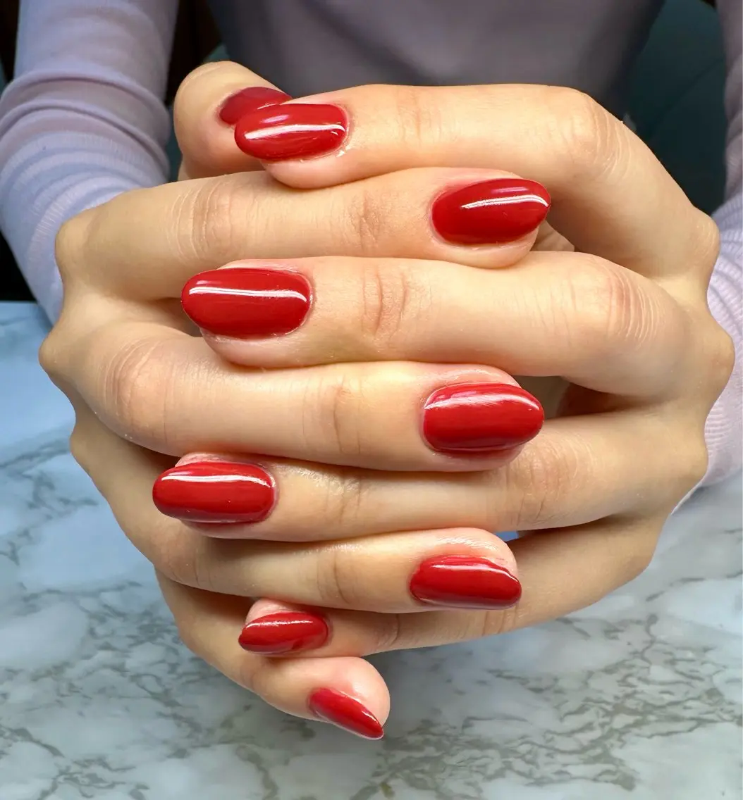ネイル オーロラネイル ニュアンスネイル ワンカラーネイル Mai’s nailのネイルデザイン