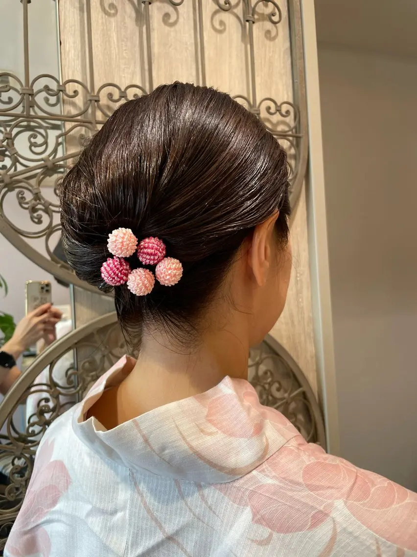 ヘアアレンジ ナカタ ユウナのヘアスタイル