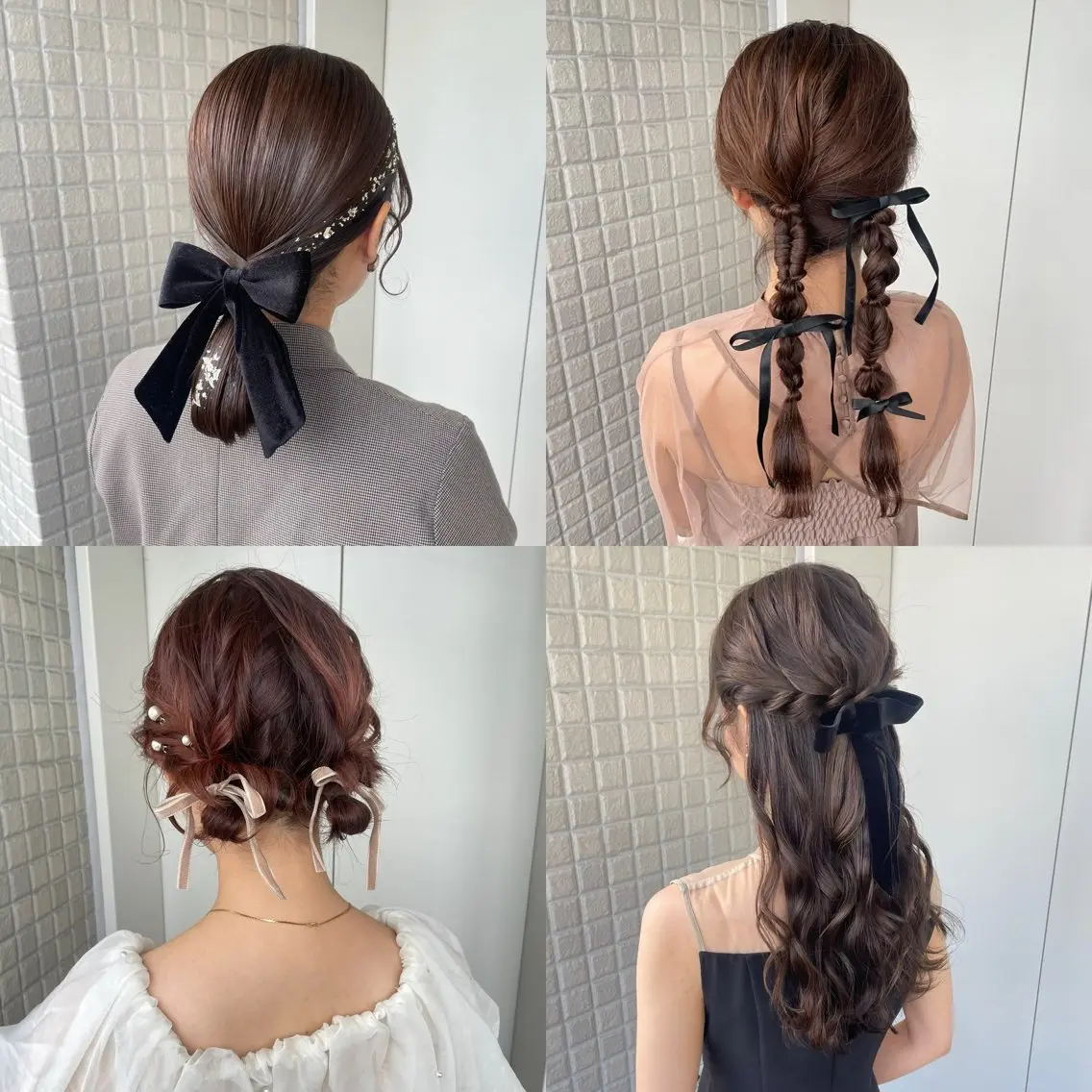 ヘアアレンジ 銀座:似合わせカラー オリーブ🫒アレンジのヘアスタイル