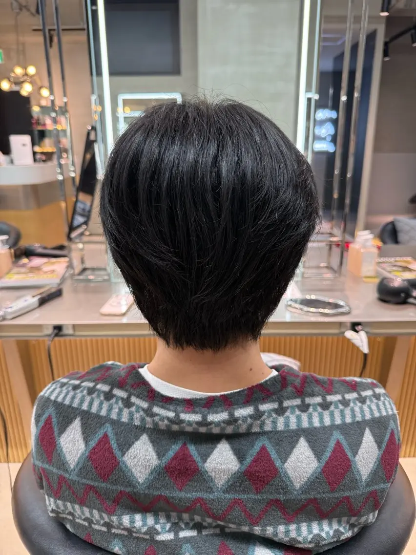 ショート nao 艶カラー🌙* :ﾟのヘアスタイル
