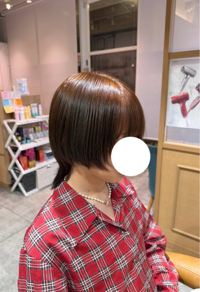 ショート メンズ カット 小西 舞依のヘアスタイル