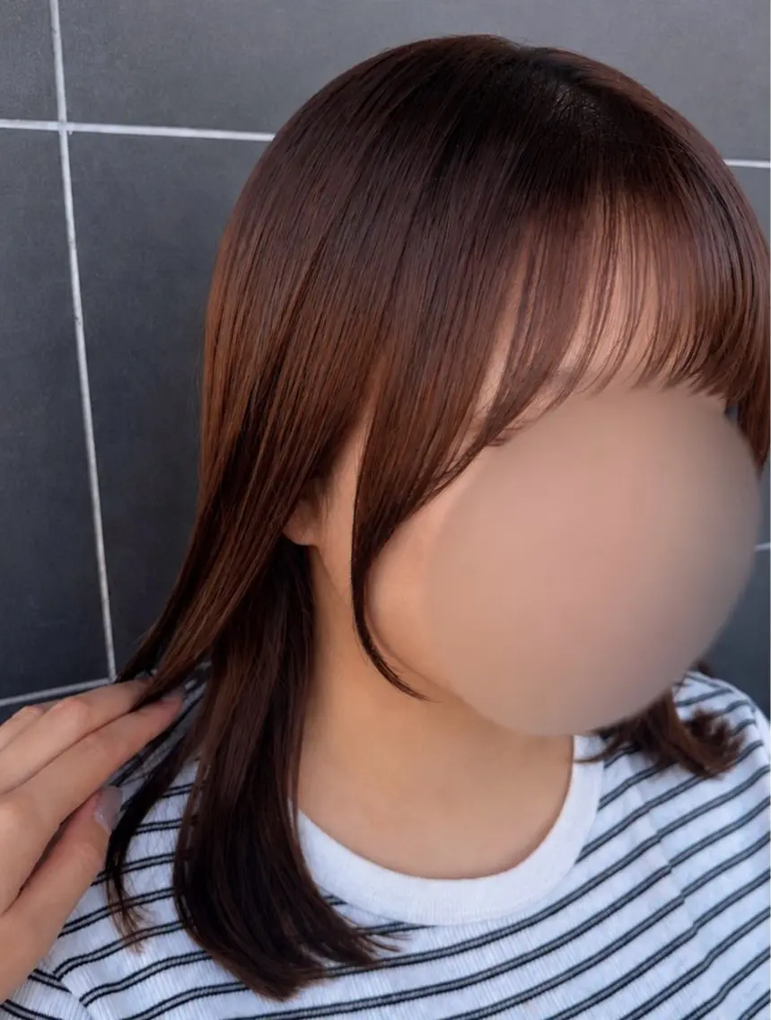 ミディアム カット koharu /豊川/Lissのヘアスタイル
