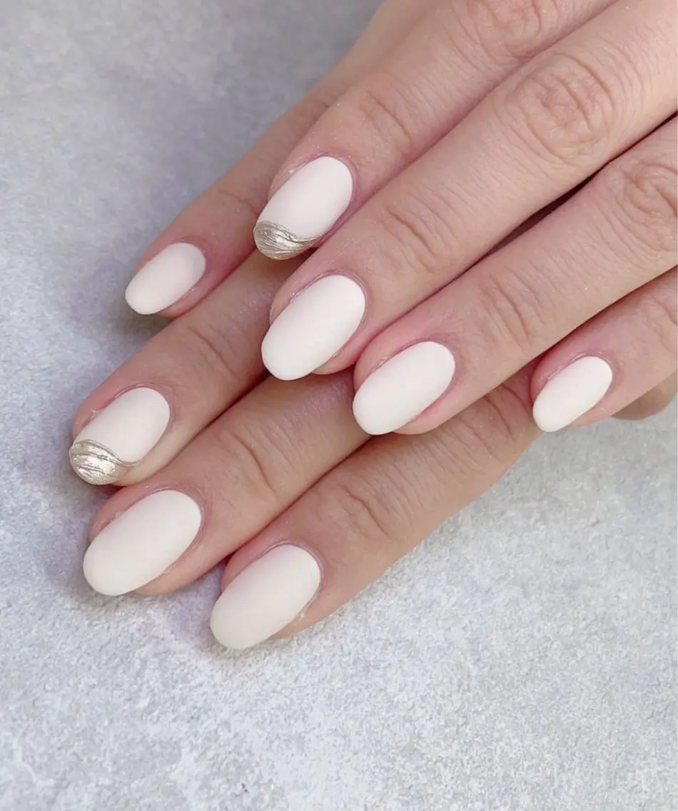 ネイル マットネイル ニュアンスネイル シンプルネイル lucky nail 歌舞伎町のネイルデザイン