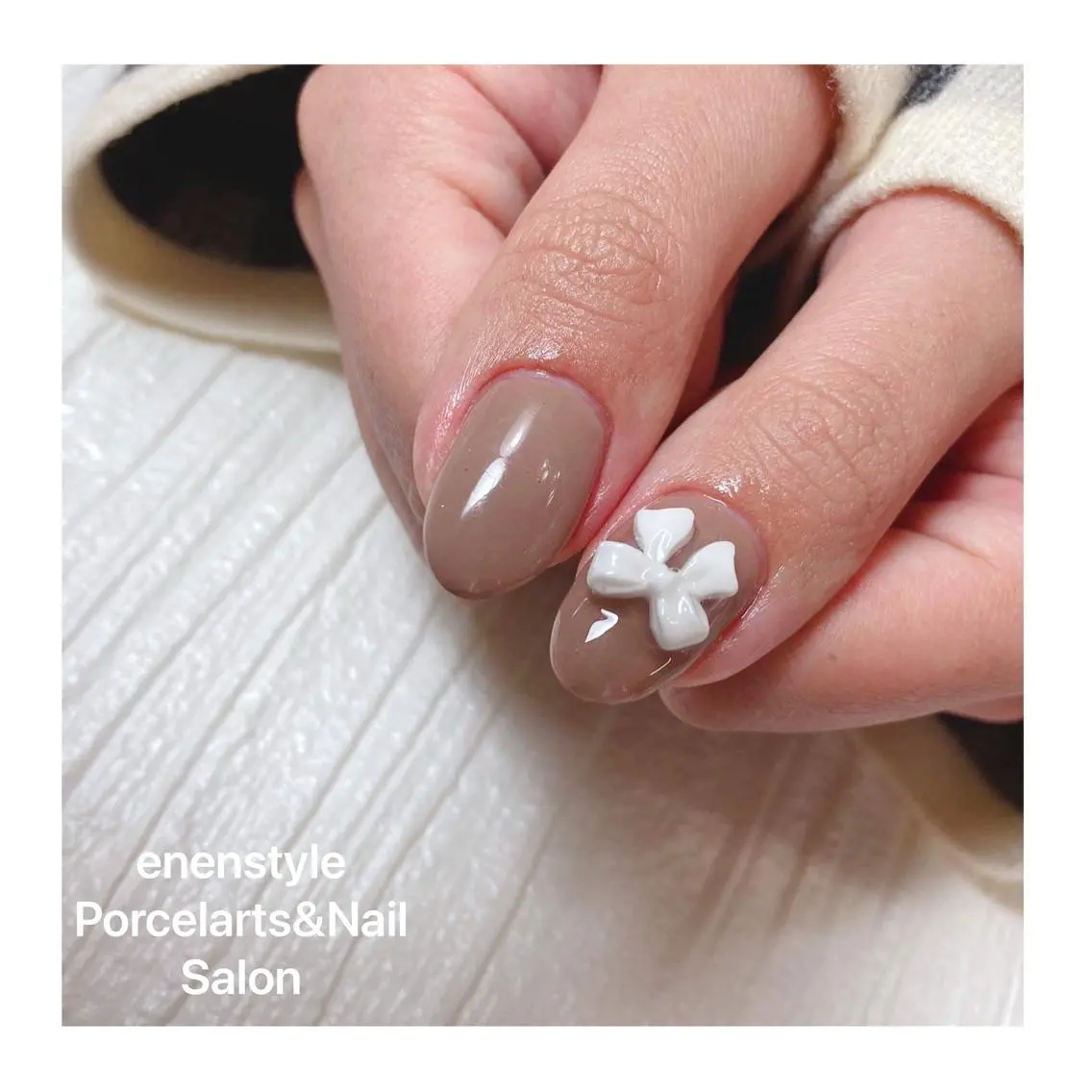 ミディアム ネイル 🐾enen style 🐾のネイルデザイン
