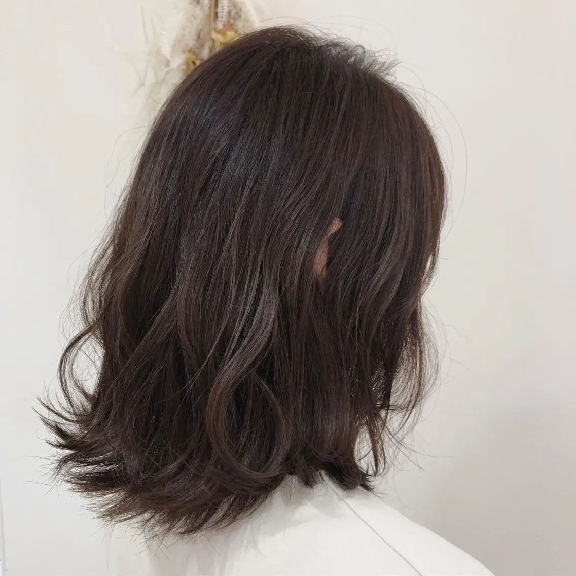 ミディアム カラー 【髪質改善】 梅田　聡のヘアスタイル