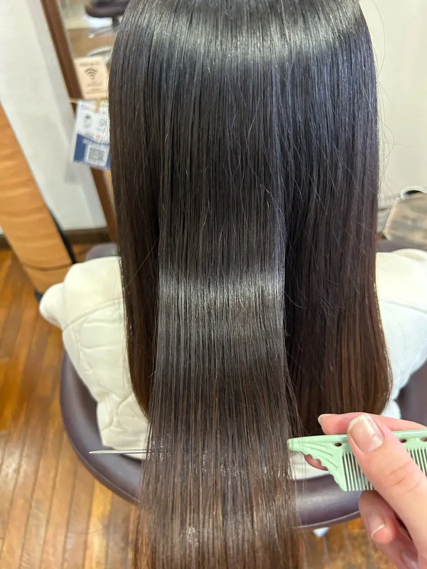 トリートメント 中島 優のヘアスタイル