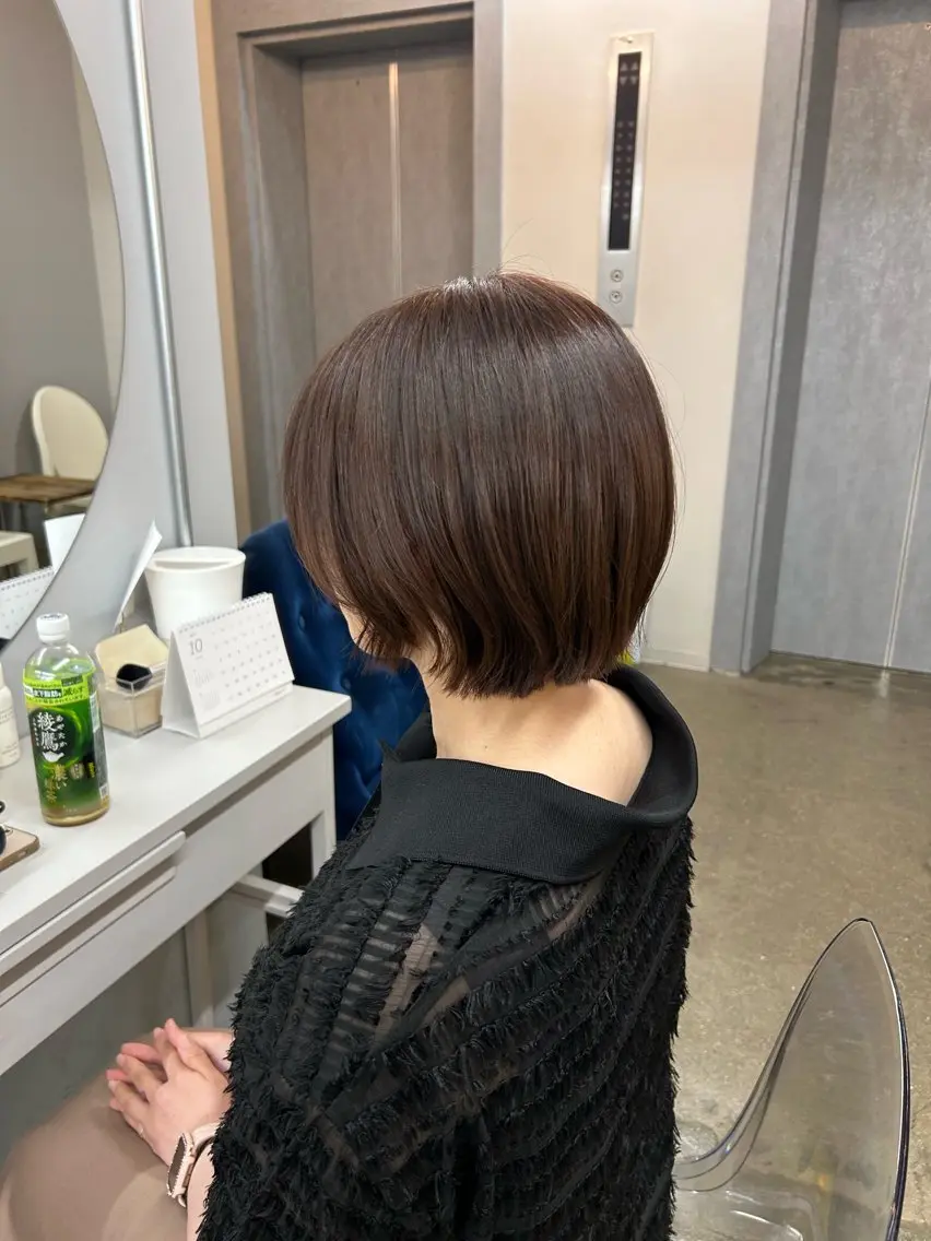 ショート サワムラ ソナタのヘアスタイル