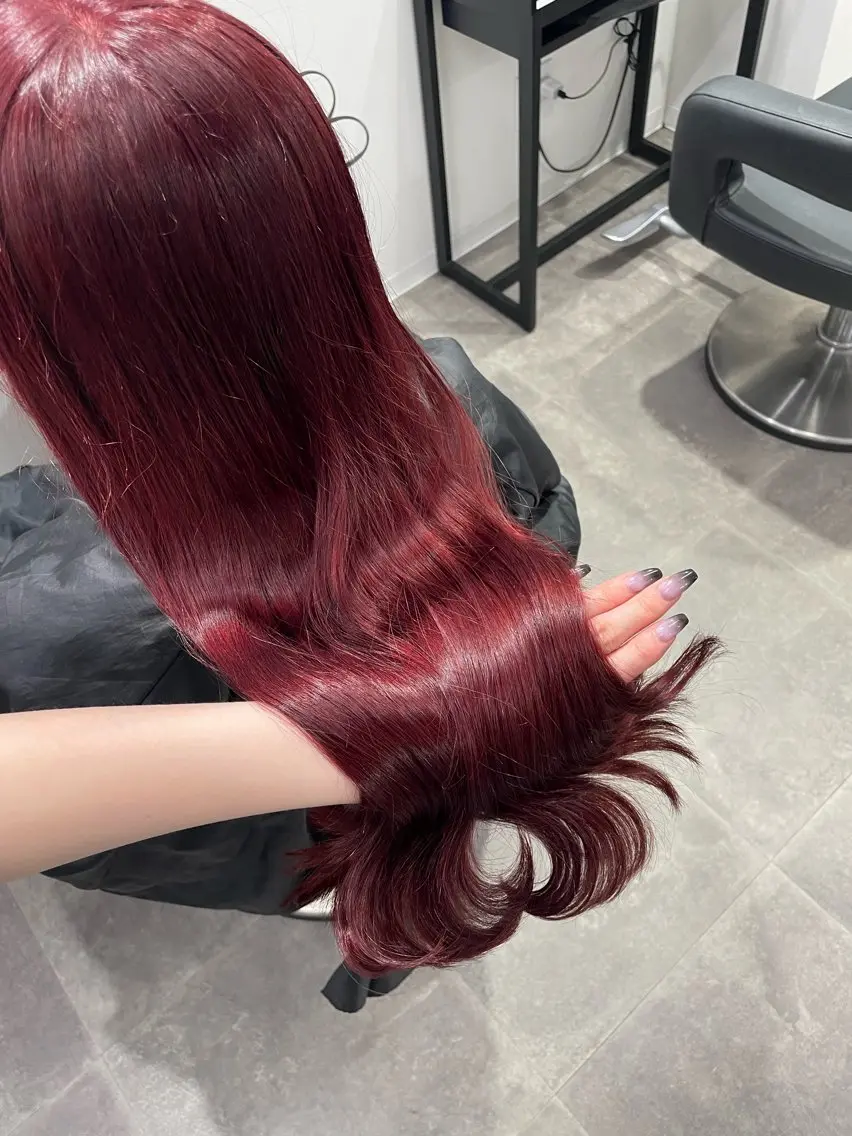 ロング カラー 🎀暖色/ラベンダー /paru🤍のヘアスタイル