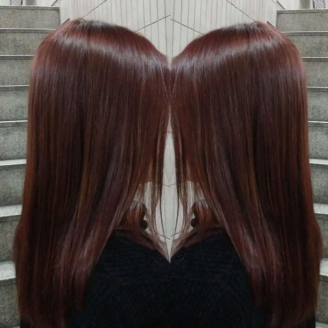 セミロング Cecilhair 店長松本のヘアスタイル