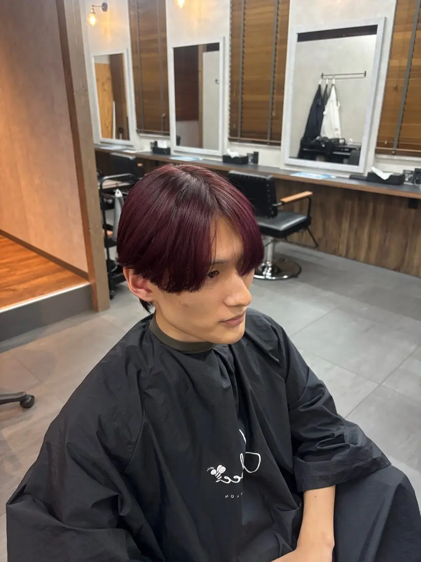 カラー メンズ 東出　大空 メンズサロンのヘアスタイル