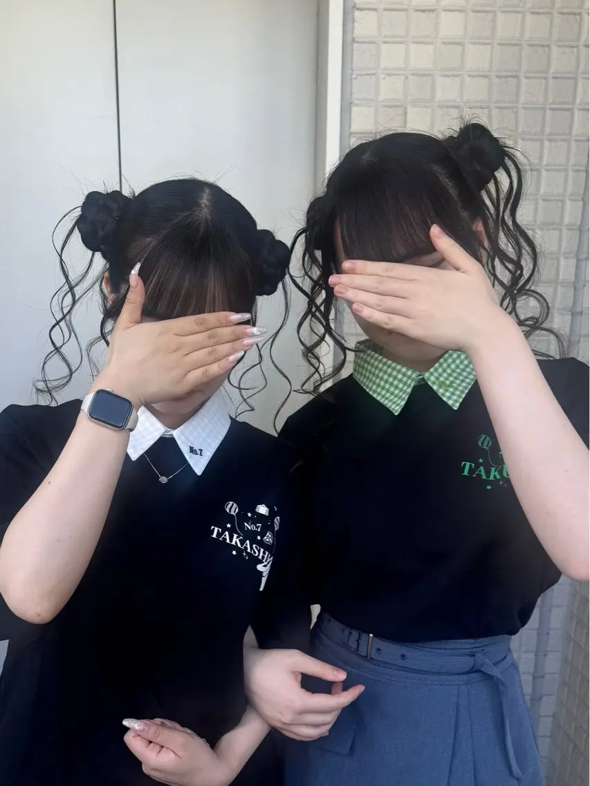 ヘアセット 💖シールエクステ 韓国ヘアmikotoのヘアスタイル