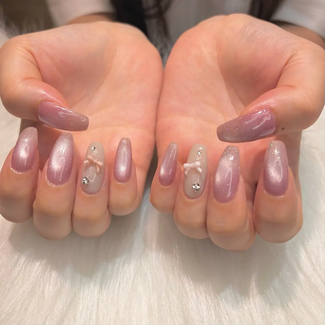 ネイル ハンドネイル MEI 🍑 nail OAKのネイルデザイン