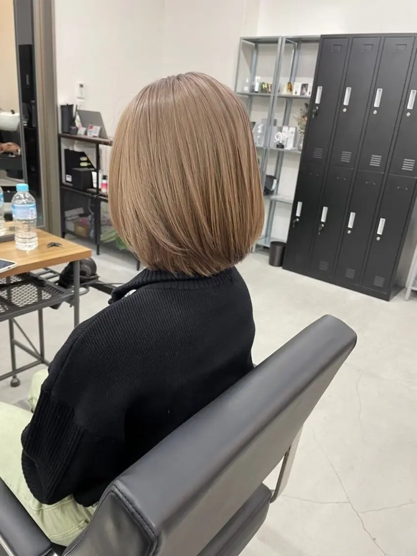 minimo特価✂️カット+ダブルカラー+トリートメントの写真
