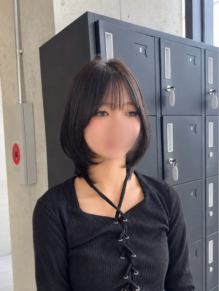 ショート カラー ボブレイヤー ボブ レイヤーカット カット ヘアカラー トリートメント 🤍池田/レイヤー/ haruka🤍のヘアスタイル