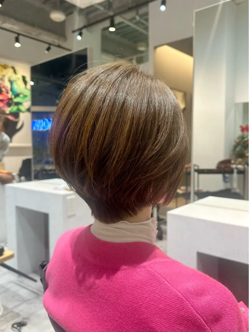 ショート ショートボブ ボブ ショートヘア カット ショートカット🧸 ごとうさなのヘアスタイル