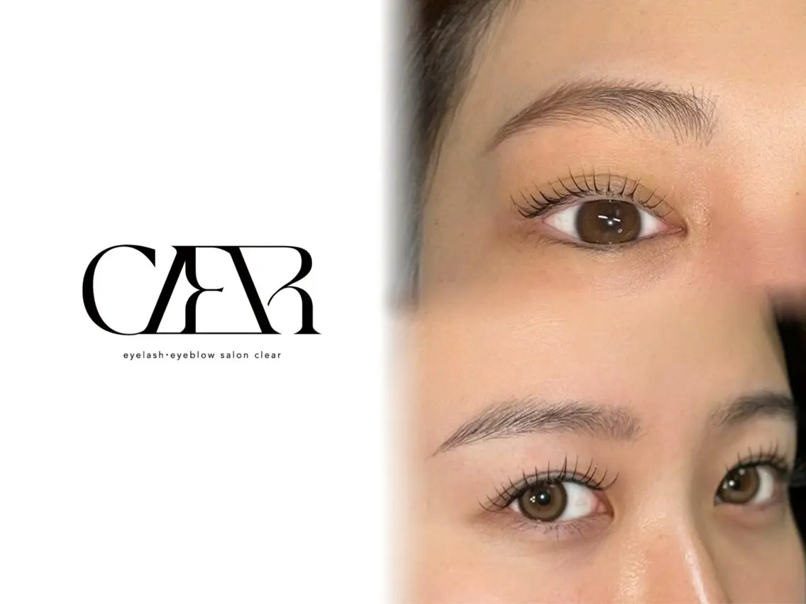 マツエク・マツパ 一重×まつ毛パーマ eyelash clear池袋のマツエク・マツパデザイン