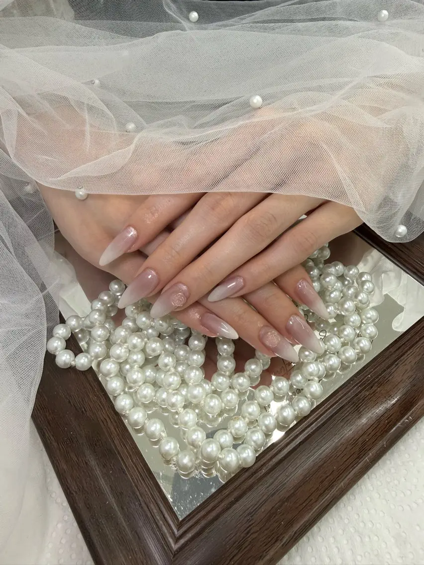 ネイル マグネットネイル ハンドネイル 💋LOTUS渋谷 mizuki💋のネイルデザイン