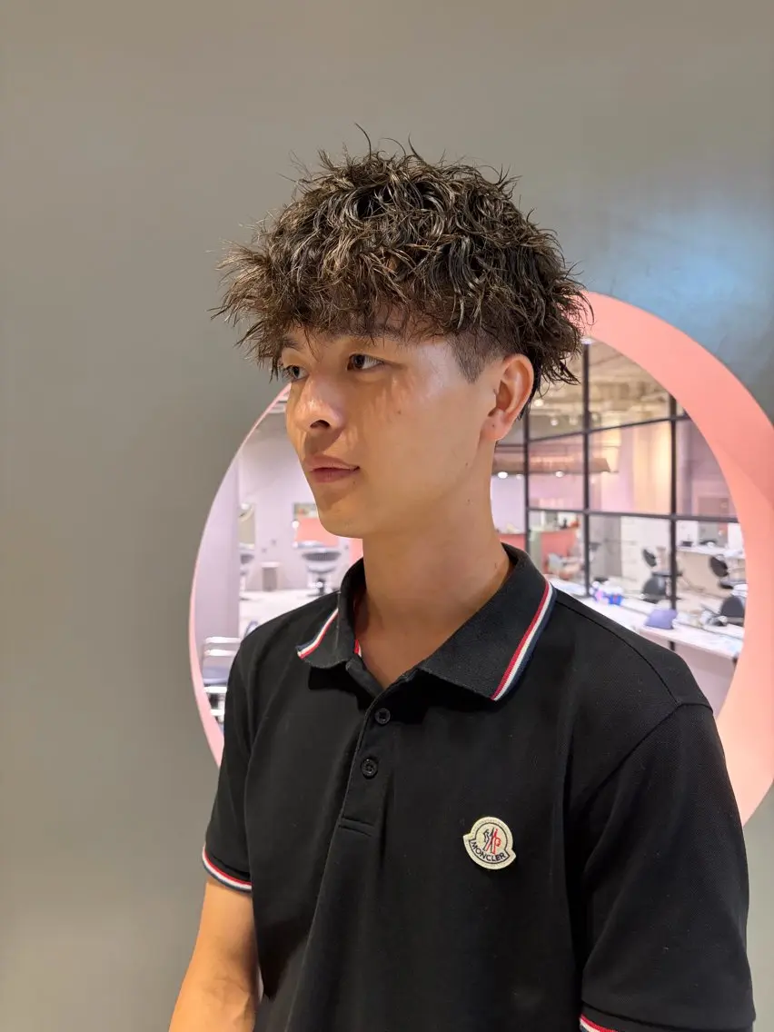 パーマ パーマ 刈谷カラーパーマ こたろうのヘアスタイル