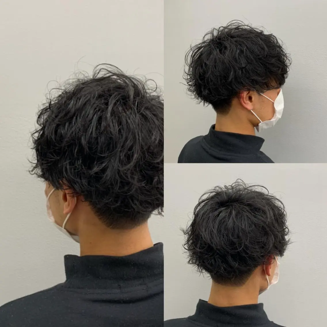 メンズ フェードカット メンズパーマ メンズ特化美容師/ 新井　洸太のヘアスタイル