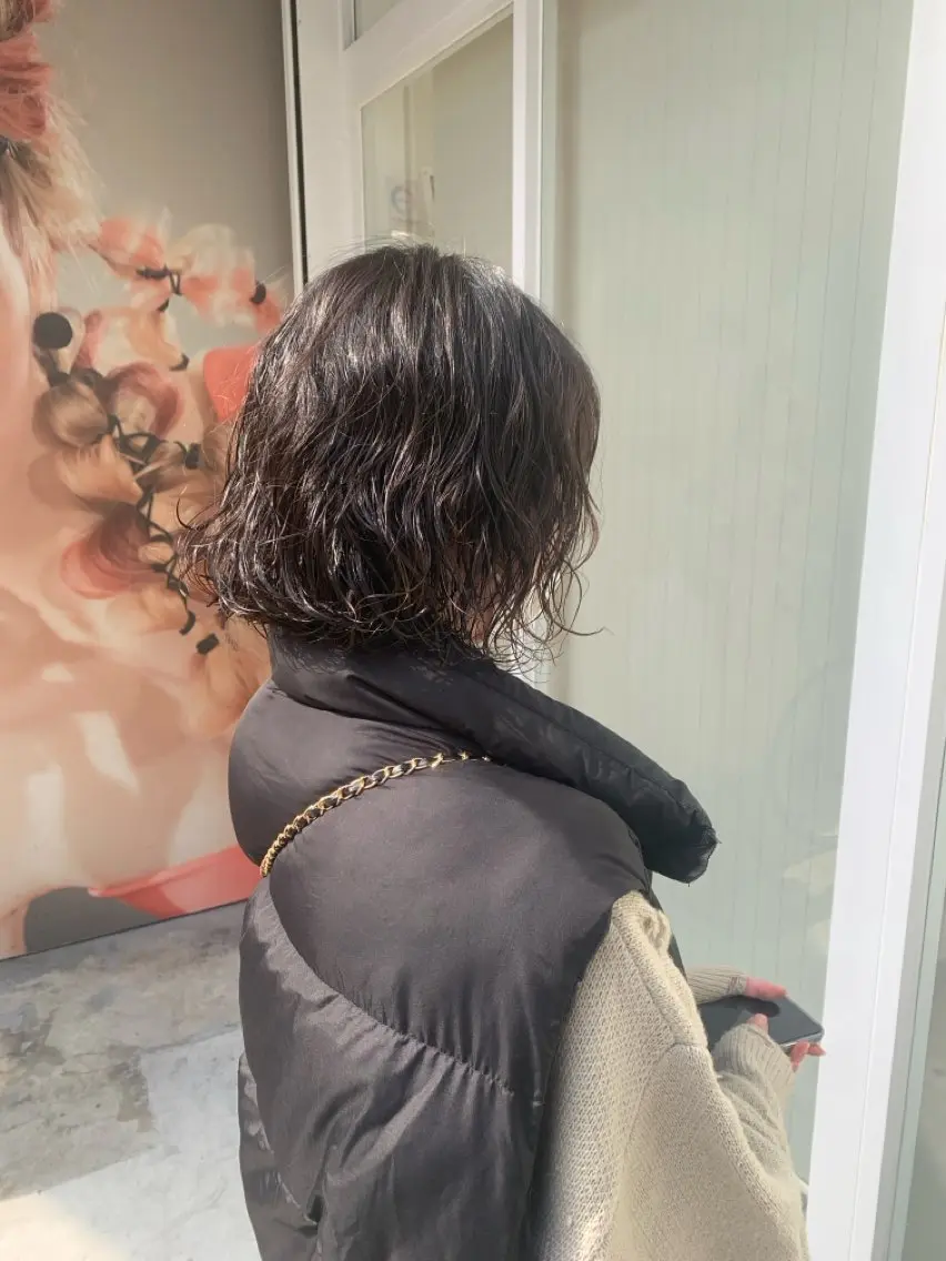 【新規限定】レディースカット+パーマの写真