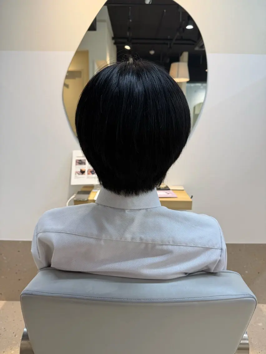ロング カラー メンズ メンズ就活ヘア 透明感カラー🥣 Cara ライムのヘアスタイル