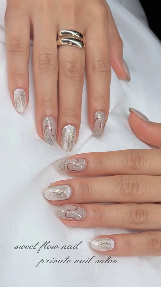 ネイル sweet flow nailのネイルデザイン