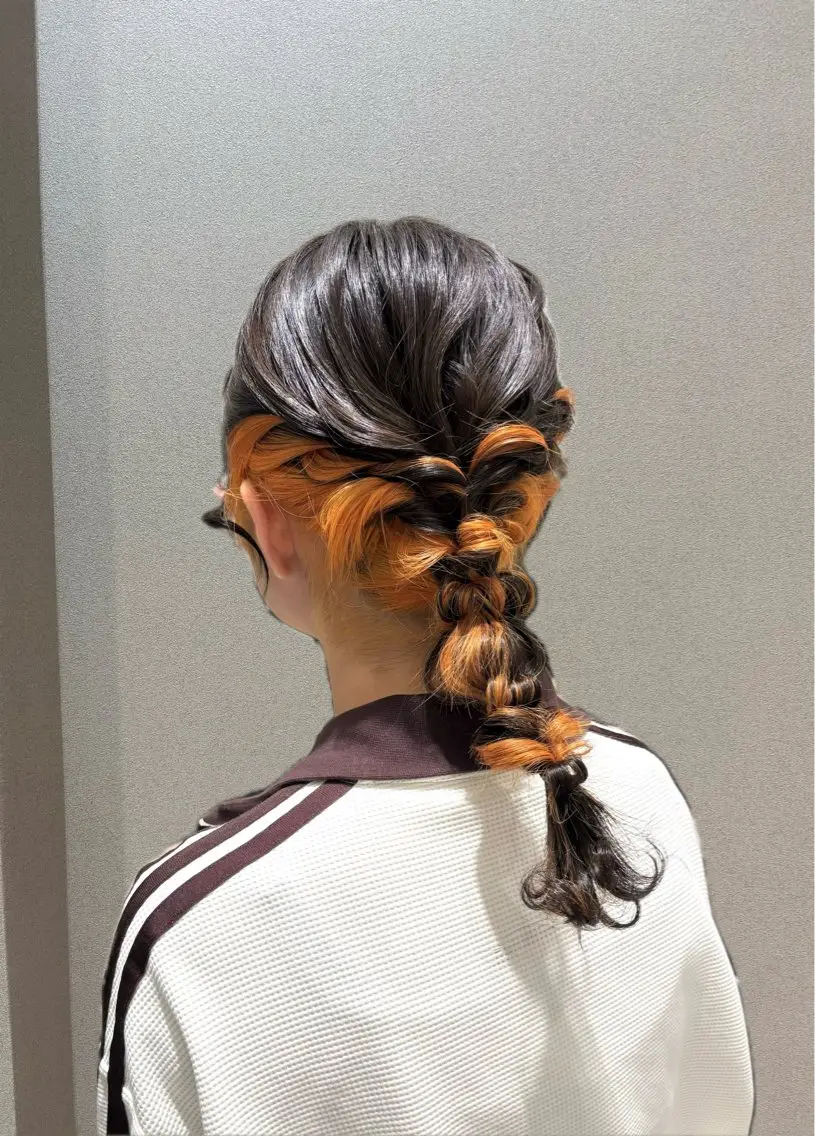 セミロング 赤池 日菜子のヘアスタイル
