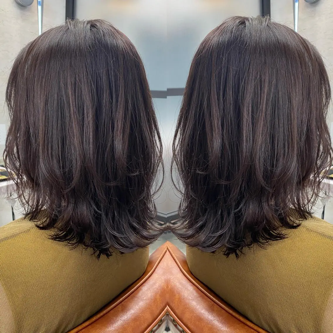 ミディアム カラー 艶カラー吉祥寺🌸 KAZUEのヘアスタイル