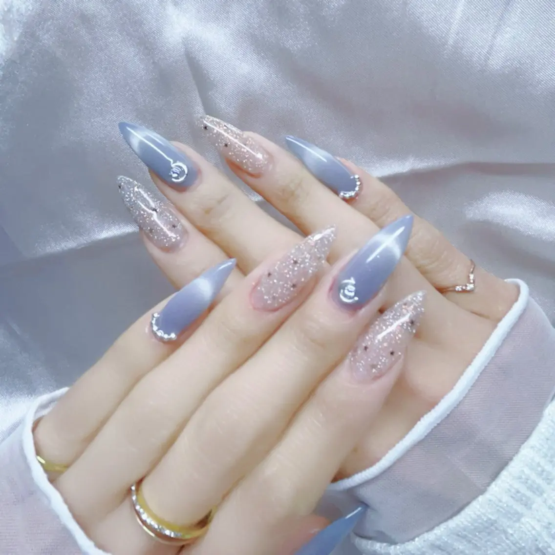 【ご新規様オフ込み】持込デザイン♦︎スタンダードコース（アート４本程度まで対応可）の写真