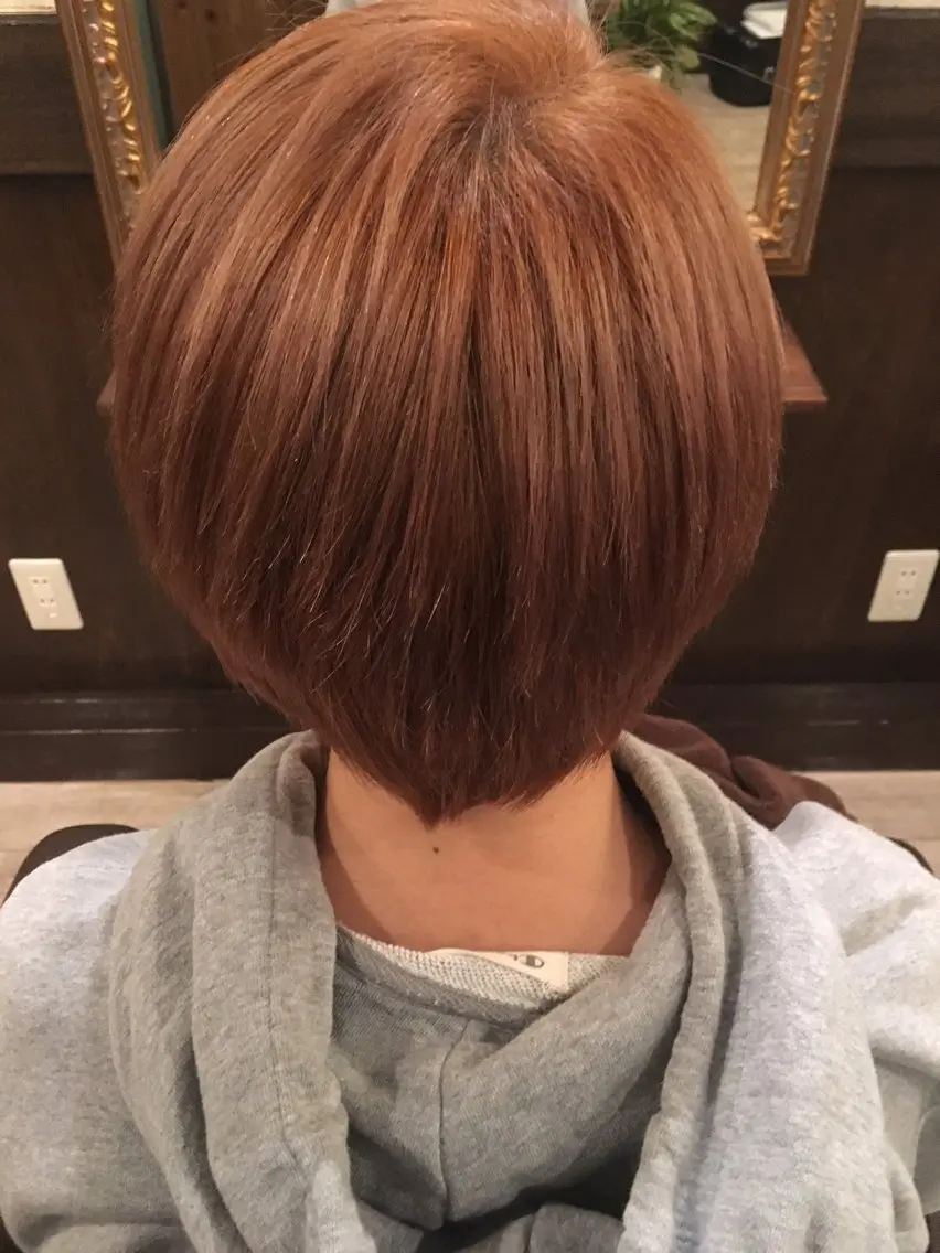 ♡全体カラー(ブリーチなし)の写真