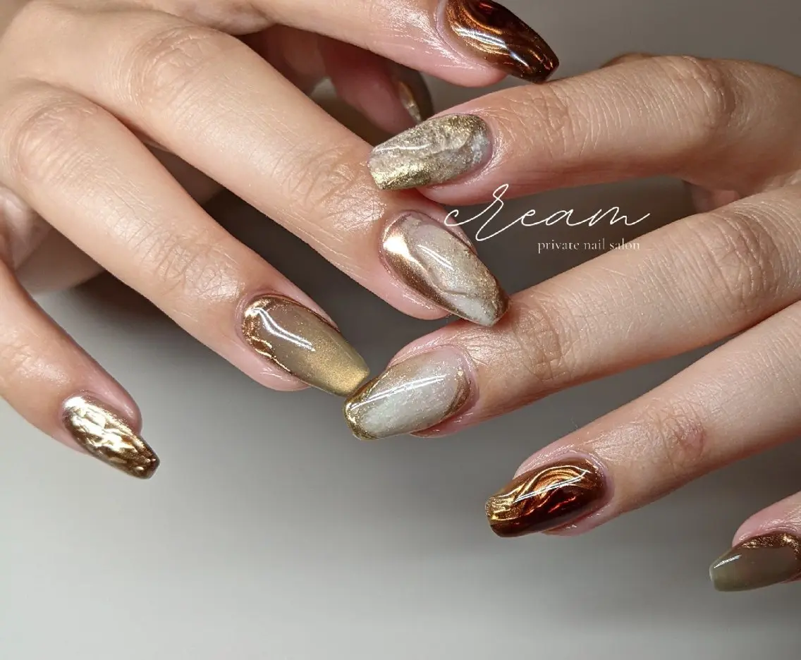 ネイル ハンドネイル cream. nailのネイルデザイン