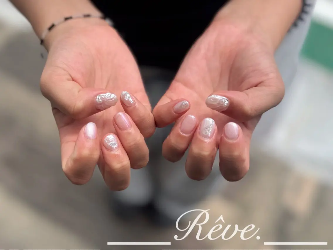 ネイル ハンドネイル Reve. 黒澤のネイルデザイン