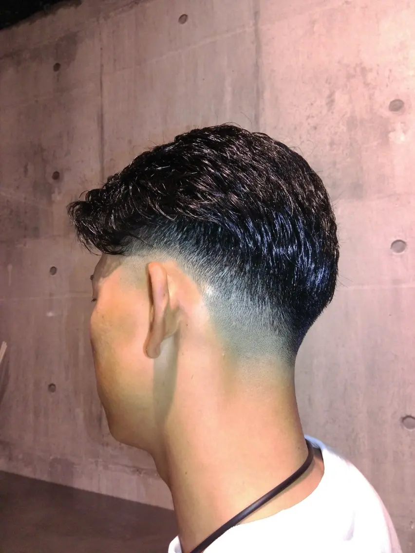 メンズ カット 窪田 力也のヘアスタイル