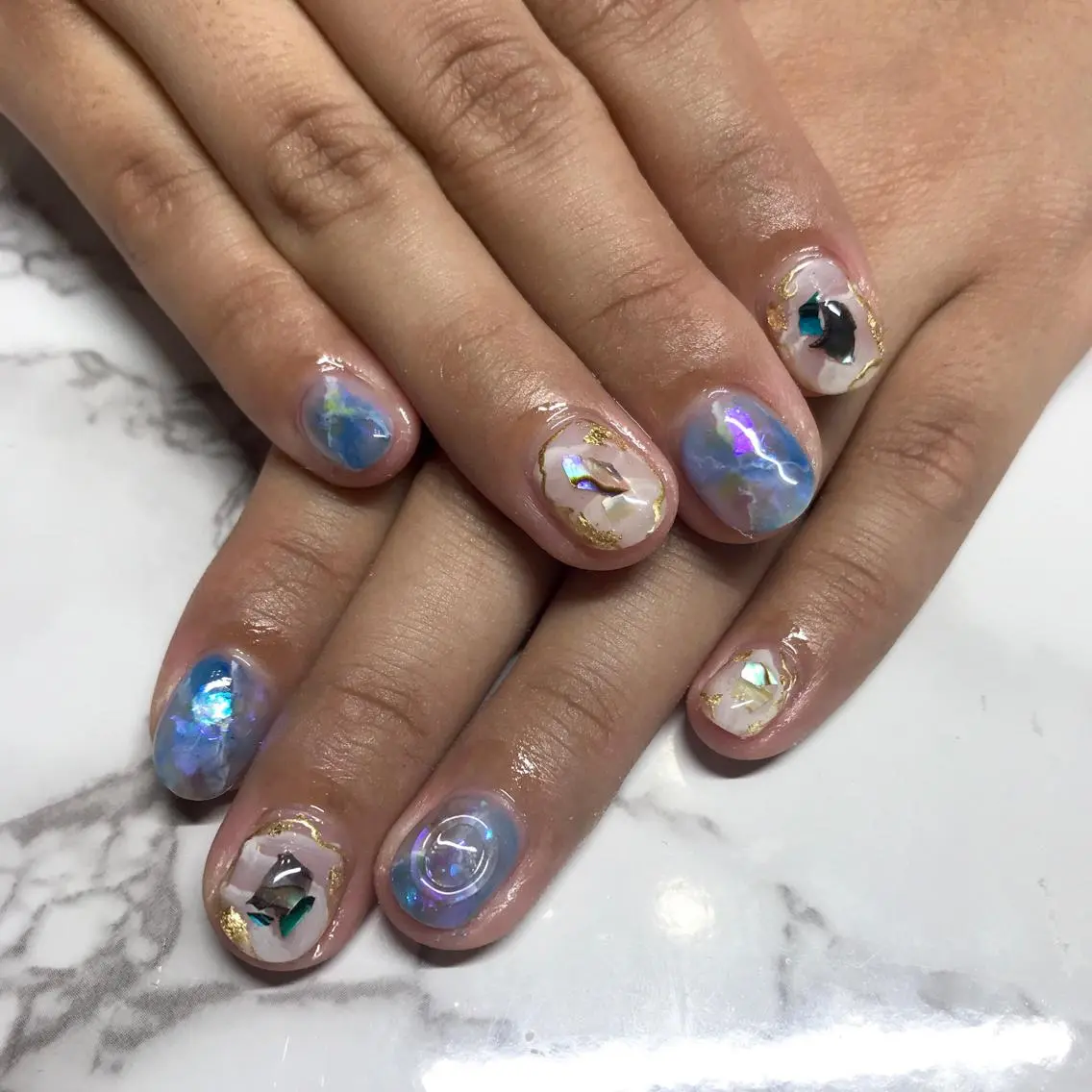 ネイル 持ち込み アスピーネイル asukaのネイルデザイン