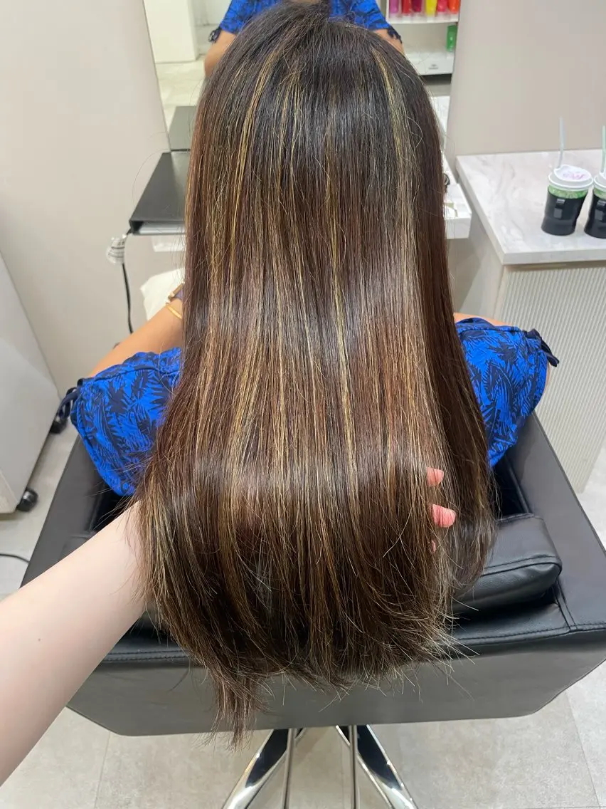 ハイライト(ブリーチ)モデル様募集🎀𓂃◌𓈒𓋪平日17時~※ハイライトのみの写真
