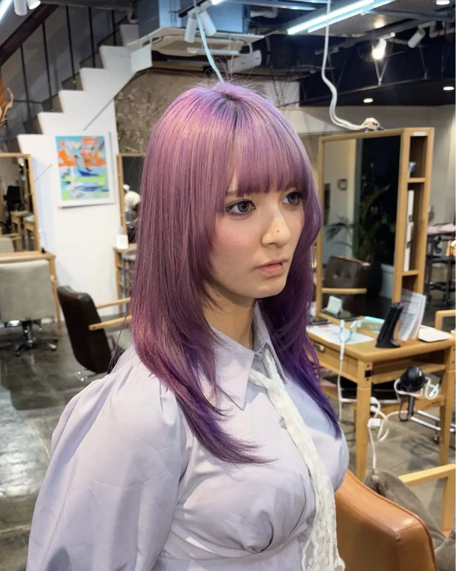 カラー ケアカラー ヘアカラー 🩵marina🩵 ~fan fun~のその他イメージ