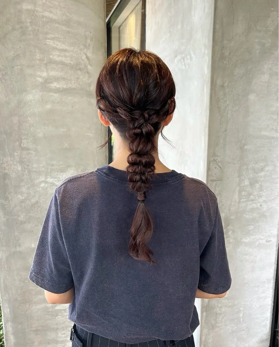 ロング ヘアアレンジ ヘアカラー ヘアセット lapis / soraのヘアスタイル