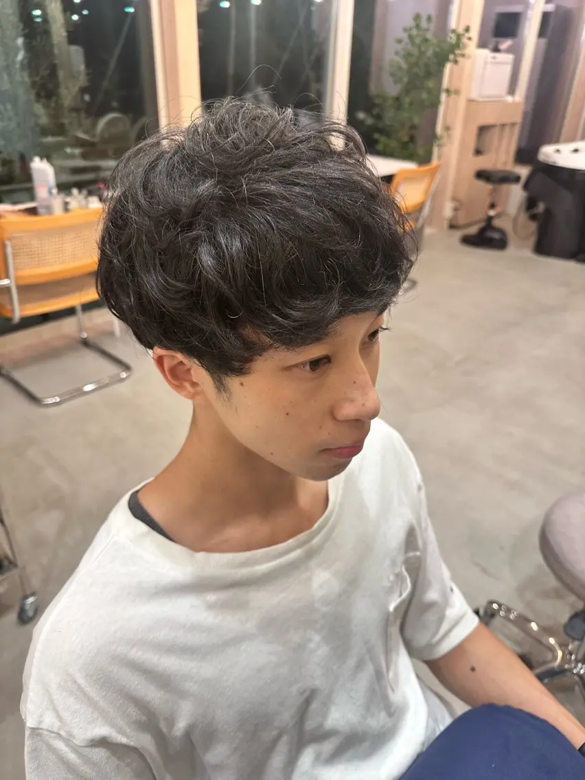 メンズ メンズパーマ NISHI （ニシ）のヘアスタイル