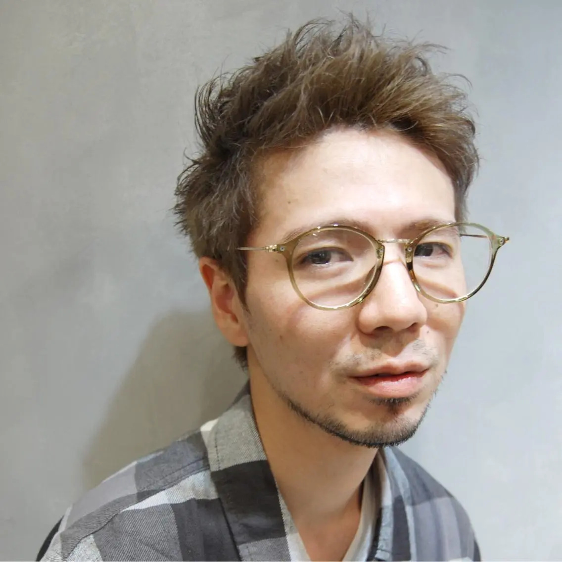 ショート ミディアム セミロング ロング カラー パーマ メンズ メンズブリーチ アッシュ ブリーチ ホワイトアッシュ SUZUKI KEISUKEのヘアスタイル