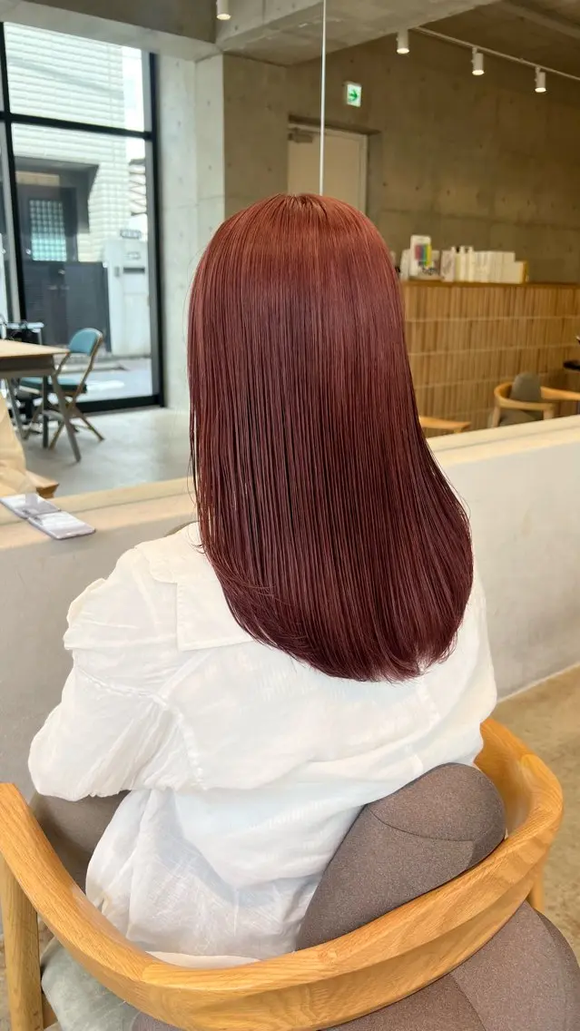ロング パーマ 似合わせカット カット ヘアカラー 誰より丁寧なカット/ 小林輝/レイヤーのヘアスタイル