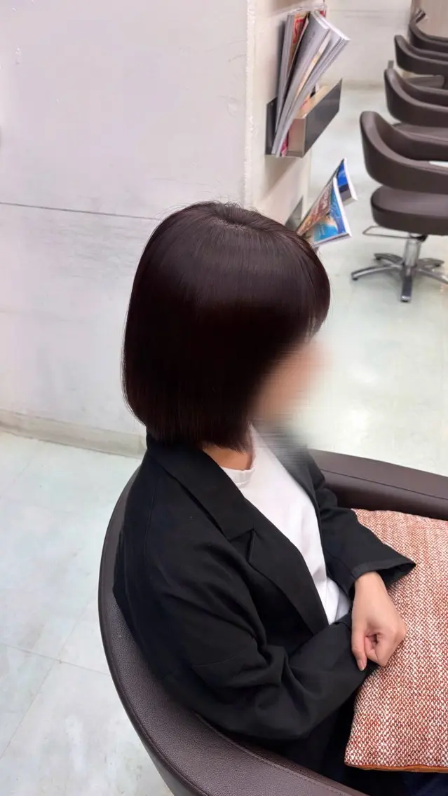 ショート ヘアカラー WiLL 梶岡日菜のヘアスタイル