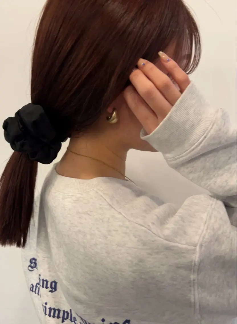 セミロング カット 三谷はるな /名古屋/本山のヘアスタイル
