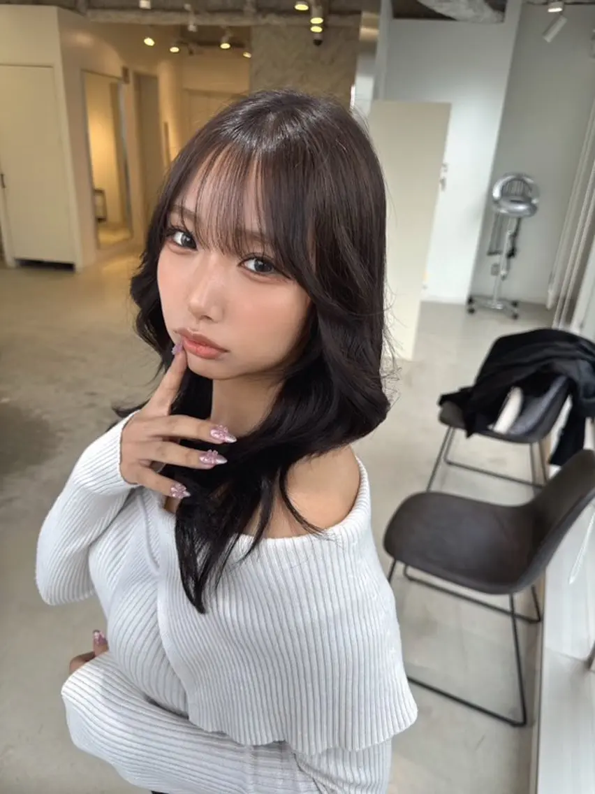 🌈イルミナカラー+カット+ハホニコTRで✨ツヤツヤ✨さらさらに大変身💇♀️💕🎉新規クーポン🎟️の写真