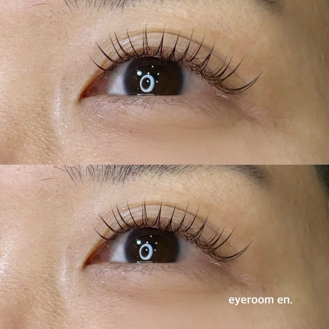 マツエク・マツパ フラットラッシュ eyeroom en.のマツエク・マツパデザイン