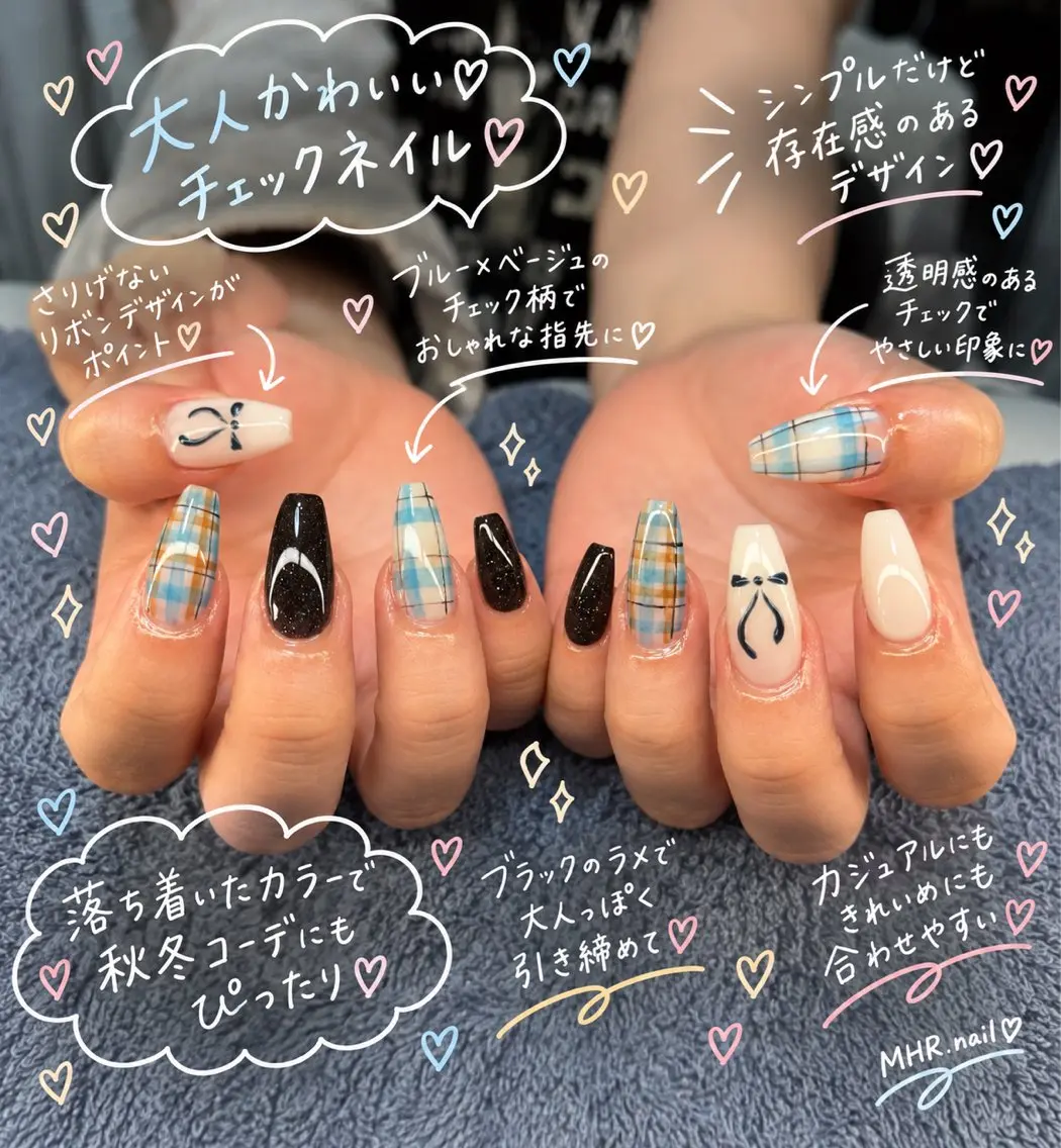 ネイル ハンドネイル フットネイル MHR nailのネイルデザイン